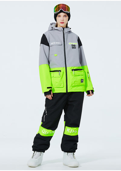 Traje de Esquí para Parejas - Abrigo Térmico Grueso Unisex - Image 62