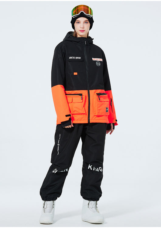 Traje de Esquí para Parejas - Abrigo Térmico Grueso Unisex - Image 65