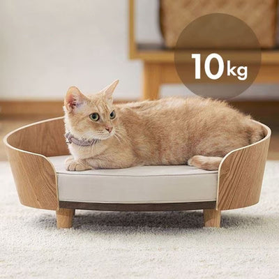 Cama Sofá para Gatos y Perros de Madera - Nido Acogedor Teddy - Image 6