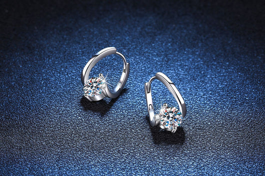 Aretes de Moissanita en Plata 925 - Lujo Asequible - Image 11