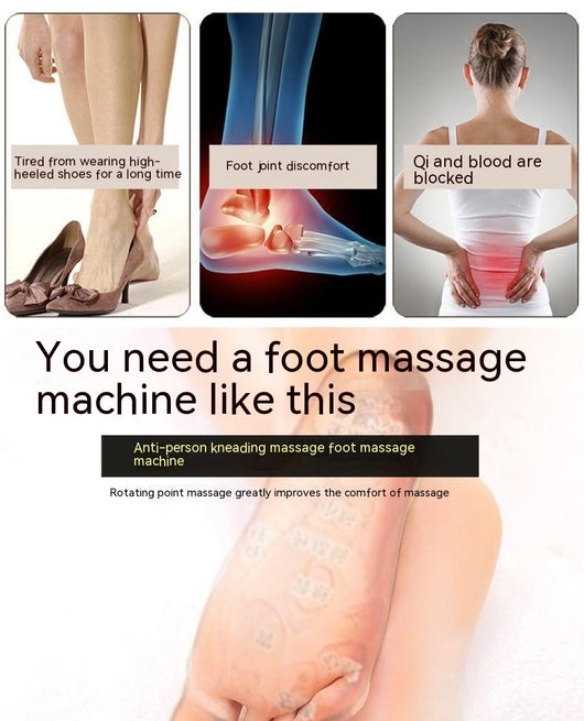 Masajeador Eléctrico de Pies Multifuncional con Suela Vibratoria - Image 17