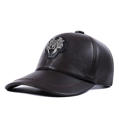Gorra de Cuero Genuino con Visera - Unisex Piel de Cabra - Image 12