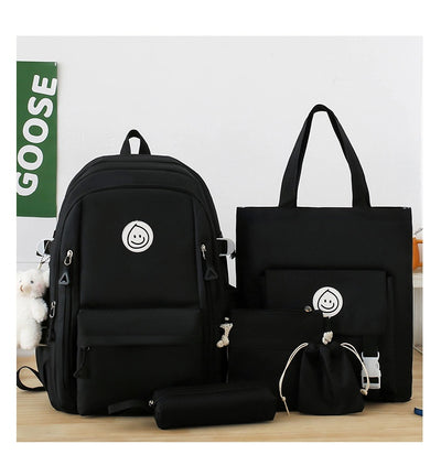 Mochila Escolar de 5 Piezas para Estudiantes - Image 19