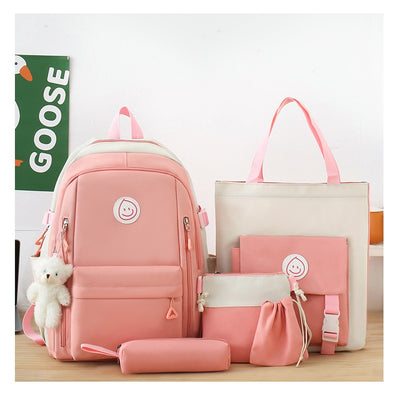 Mochila Escolar de 5 Piezas para Estudiantes - Image 21
