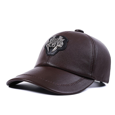 Gorra de Cuero Genuino con Visera - Unisex Piel de Cabra - Image 17