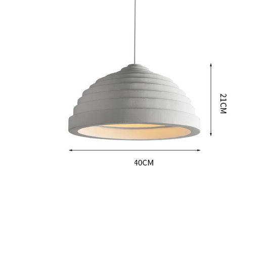 Lámpara Colgante Nórdica Minimalista Estilo Crema - Image 9