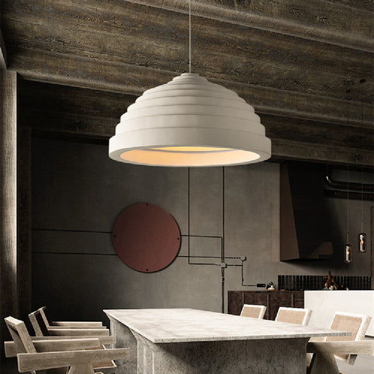 Lámpara Colgante Nórdica Minimalista Estilo Crema - Image 10