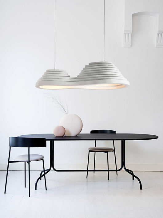 Lámpara Colgante Nórdica Minimalista Estilo Crema - Image 11