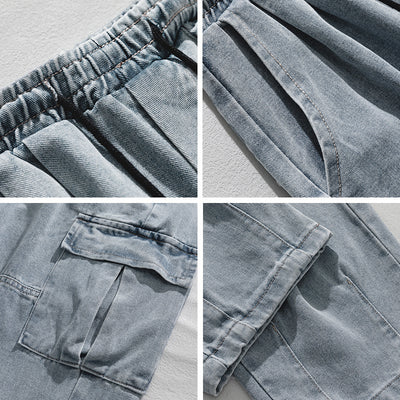 Pantalones Vaqueros para Hombre con Bolsillos Tridimensionales - Image 9