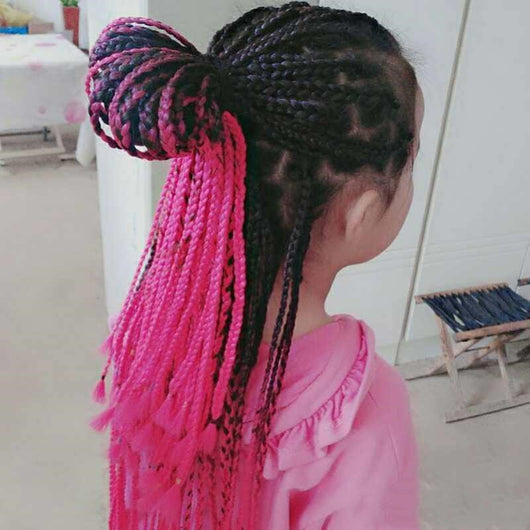 Cuerda Trenzada Desordenada para Peinados y Extensiones - Image 24