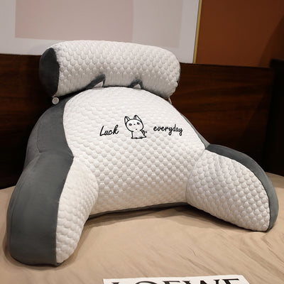 Cojín de Apoyo Lumbar Triangular - Almohada de Lectura y Respaldo para Sofá, Cama y Oficina - Image 64