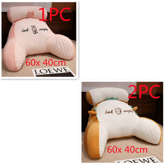 Cojín de Apoyo Lumbar Triangular - Almohada de Lectura y Respaldo para Sofá, Cama y Oficina - Image 69
