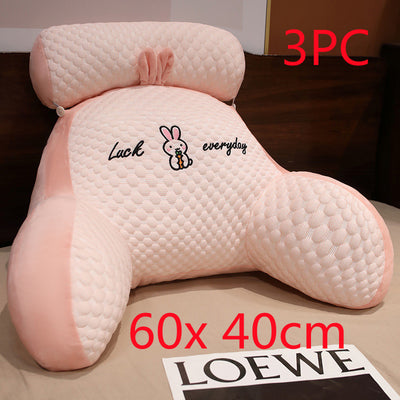 Cojín de Apoyo Lumbar Triangular - Almohada de Lectura y Respaldo para Sofá, Cama y Oficina - Image 77