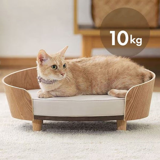Cama Sofá para Gatos y Perros de Madera - Nido Acogedor Teddy - Image 11