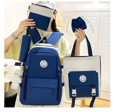 Mochila Escolar de 5 Piezas para Estudiantes - Image 72