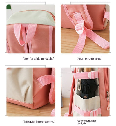 Mochila Escolar de 5 Piezas para Estudiantes - Image 74