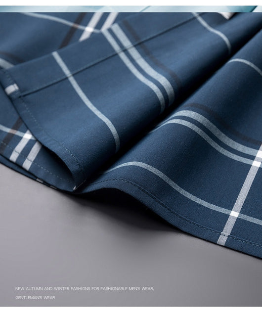 Camisa a Cuadros Manga Corta Moderna para Hombre y Mujer - Image 20