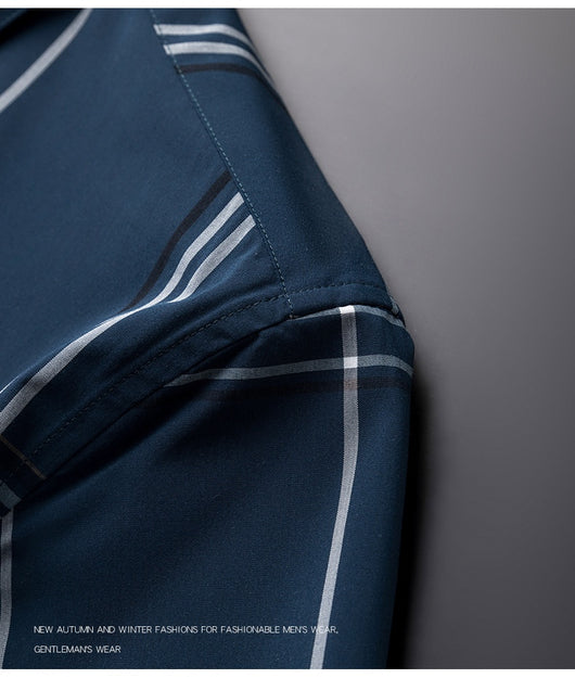 Camisa a Cuadros Manga Corta Moderna para Hombre y Mujer - Image 30