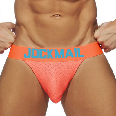 Slip Masculino T-back de Malla Transpirable - Image 28