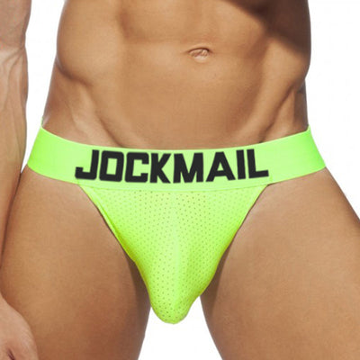 Slip Masculino T-back de Malla Transpirable - Image 34