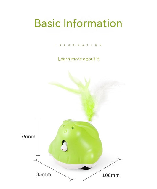 Juguete Interactivo Láser Automático para Gatos con Rotación - Image 25