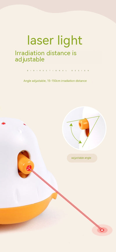 Juguete Interactivo Láser Automático para Gatos con Rotación - Image 33