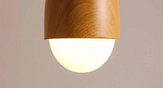 Lámpara de Techo Minimalista con Diseño en Madera Natural - Image 13