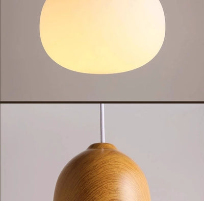 Lámpara de Techo Minimalista con Diseño en Madera Natural - Image 15