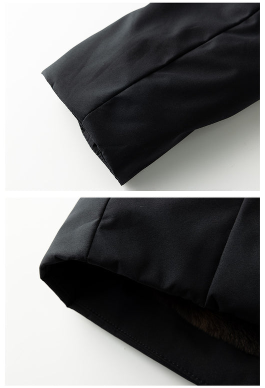 Abrigo Acolchado de Terciopelo para Hombre - Image 11