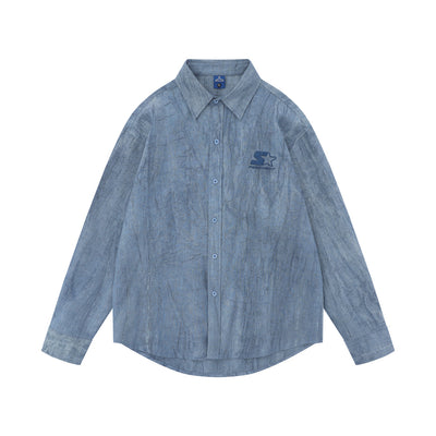 Camisa de Lino y Algodón con Bordado Artesanal para Hombre - Image 26
