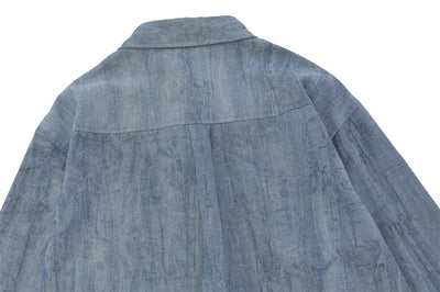 Camisa de Lino y Algodón con Bordado Artesanal para Hombre - Image 28