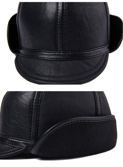 Gorro de Invierno en Piel de Borrego con Forro Térmico para Hombre - Image 22