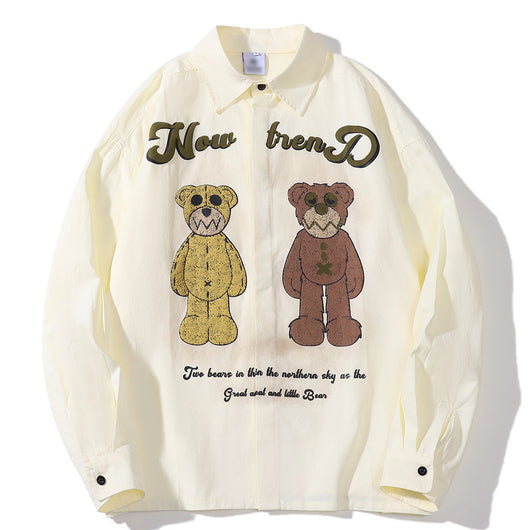 Playera Suelta Street Design con Estampado Puff Relieve - Image 20