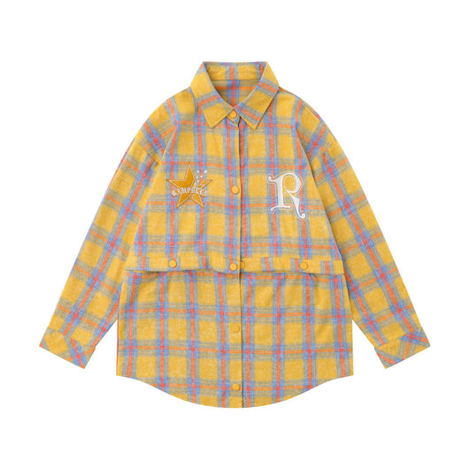 Camisa de Cuadros Manga Larga para Hombre - Estilo Urbano Premium - Image 19