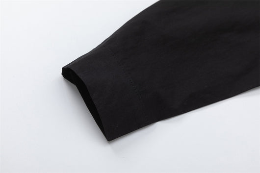Camisa Suelta con Cierre de Presión y Solapa - Abrigo Primavera Otoño - Image 26