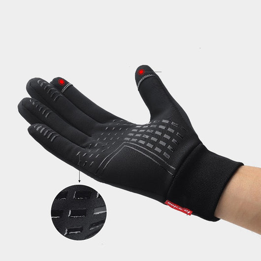 Guantes Deportivos Impermeables Térmicos con Pantalla Táctil para Ciclismo y Esquí - Image 12