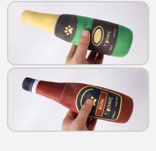 Juguete para Perro Botella de Champagne Resistente a Mordidas - Image 16