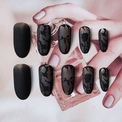 Calcomanías de Uñas Serie Dark Elegante - Image 7