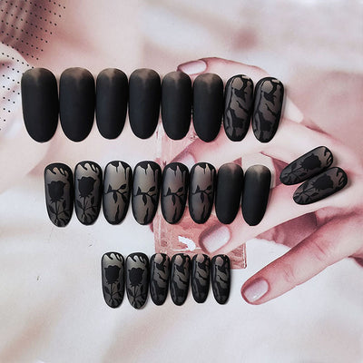 Calcomanías de Uñas Serie Dark Elegante - Image 9