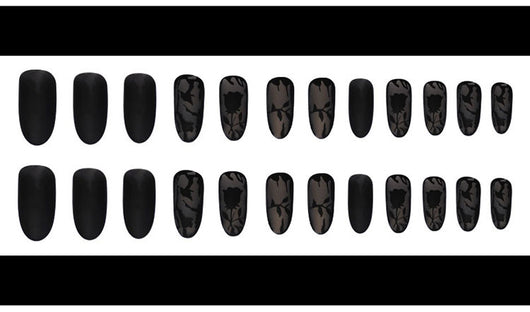 Calcomanías de Uñas Serie Dark Elegante - Image 11