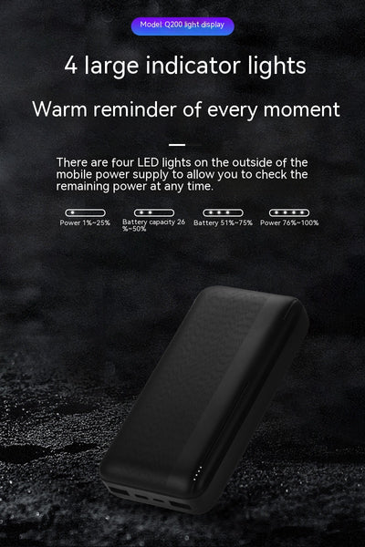 Chaleco Power Bank con Pantalla LED - Batería Portátil Ultradelgada - Image 13