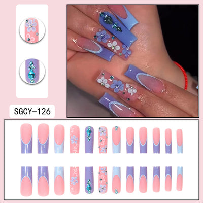 Calcomanías de Uñas Largas Europeas y Americanas - Image 7