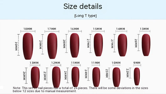 Uñas Postizas Blancas Largas con Textura Esmerilada - Image 6