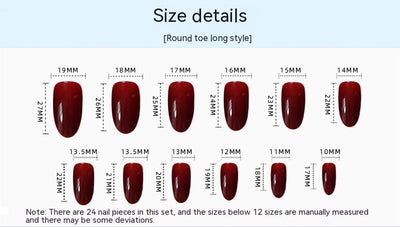 Uñas Postizas Preadhesivas de Acabado Profesional - Image 6