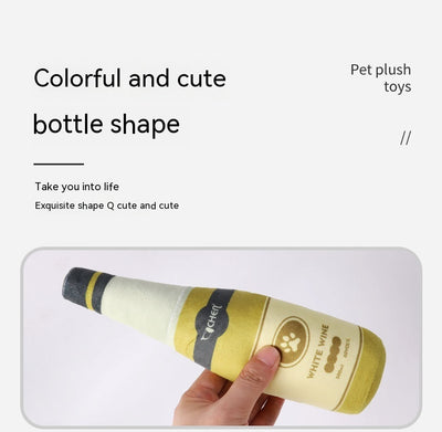 Juguete para Perro Botella de Champagne Resistente a Mordidas - Image 28