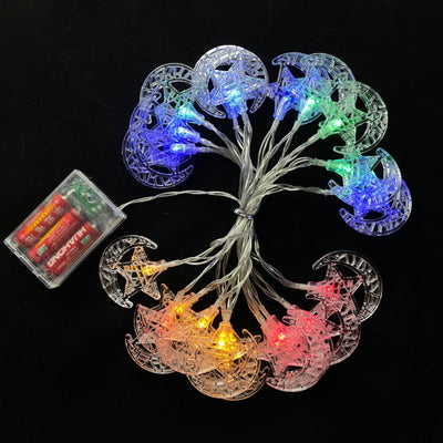 Cadena de Luces LED Castillo Lunar - Decoración Navideña Mágica - Image 18