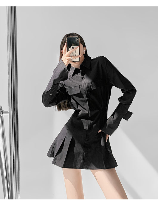 Vestido Camisero Midi con Diseño Primaveral para Mujer - Image 18