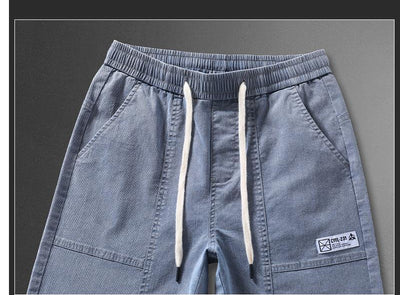 Pantalones Tobilleros Patchwork Estilo Coreano para Hombre - Image 23