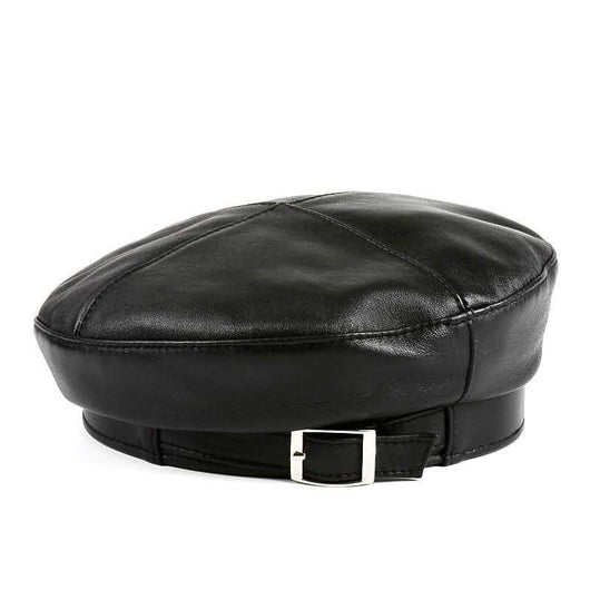 Boina de Cuero Genuino de Oveja para Mujer - Estilo Fashion - Image 16