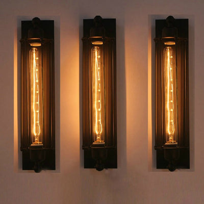 Lámpara de Pared Estilo Industrial Retro con Tubo de Cristal - Image 13